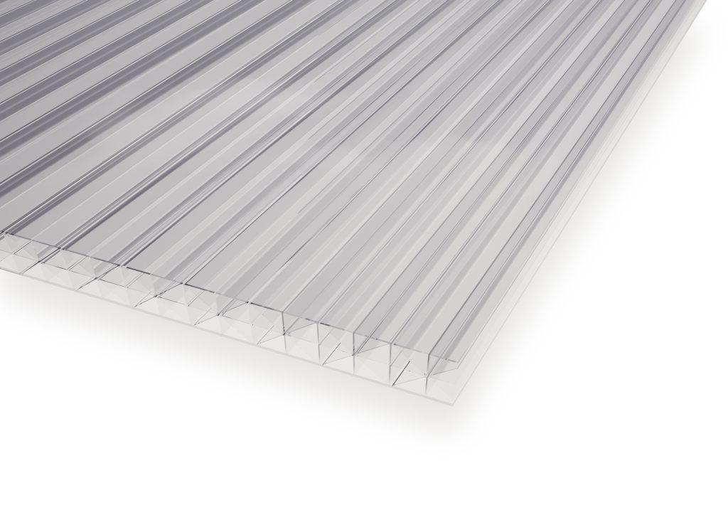 Kanalplade 16 mm Klar 200 x 98 cm