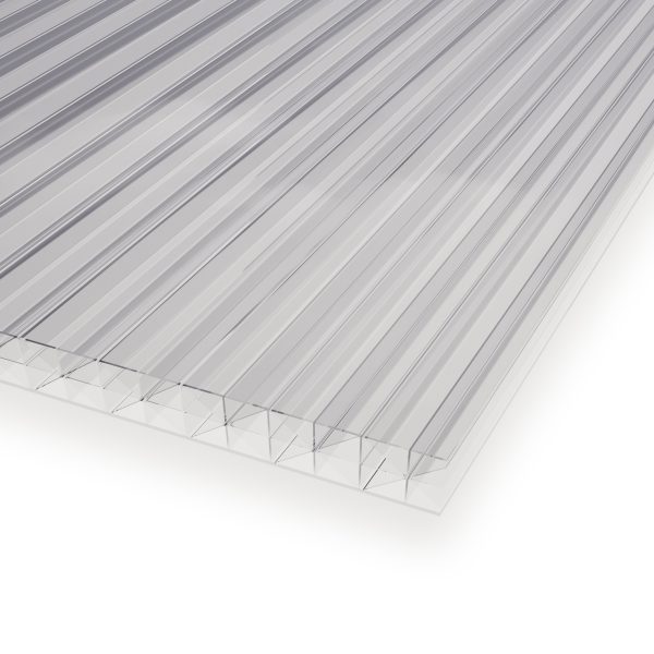 Kanalplade 16 mm Klar 200 x 98 cm