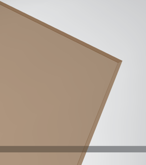 PC Brown Transparent